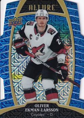 2019 Upper Deck Allure #47 Blue Line /25