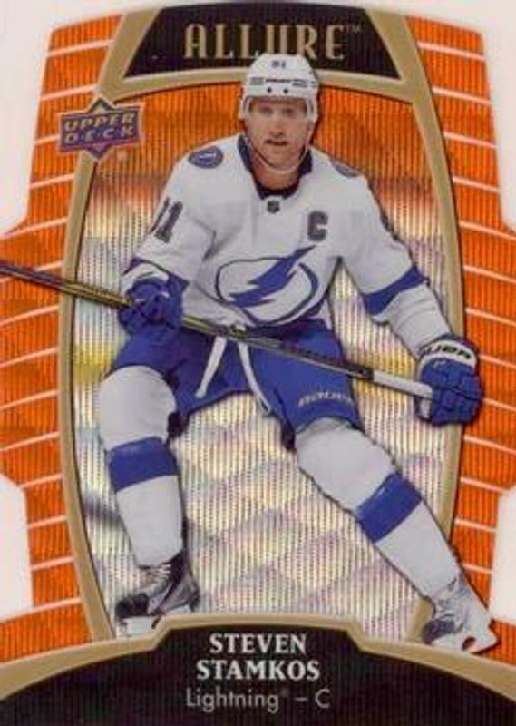 Steven Stamkos 2019 Upper Deck Allure #34 Orange Slice /199 RAW