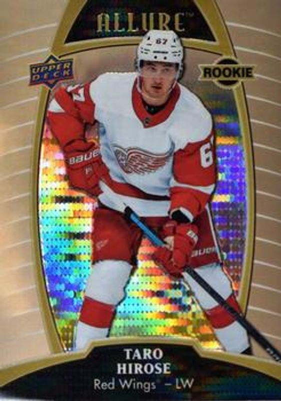 Taro Hirose 2019 Upper Deck Allure #75 Pewter Rookie RAW