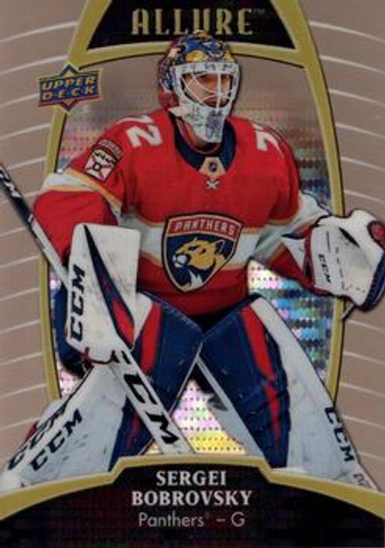 Sergei Bobrovsky 2019 Upper Deck Allure #3 Pewter RAW