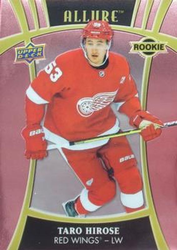 Taro Hirose 2019 Upper Deck Allure #122 Pink Diamond Rookie RAW