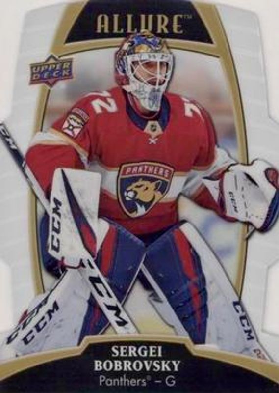 Sergei Bobrovsky 2019 Upper Deck Allure #3 White Rainbow RAW