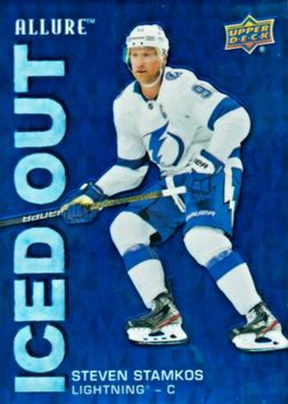 Steven Stamkos 2019 Upper Deck Allure #IO-SS Iced Out RAW