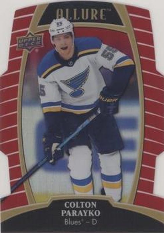 Colton Parayko 2019 Upper Deck Allure #52 Red Rainbow RAW