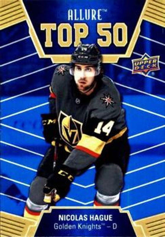 2019 Upper Deck Allure #T50-45 Top 50 Blue