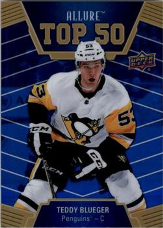 2019 Upper Deck Allure #T50-46 Top 50 Blue