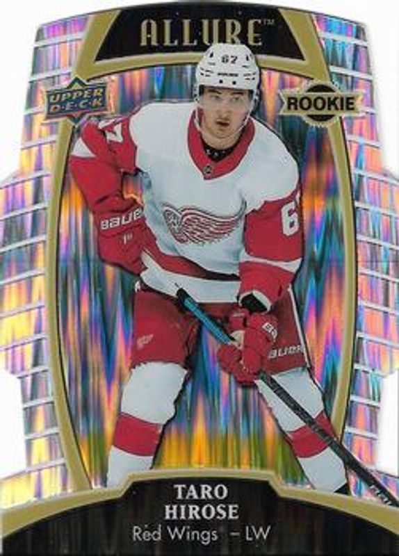 Taro Hirose 2019 Upper Deck Allure #75 Steel /50 Rookie RAW