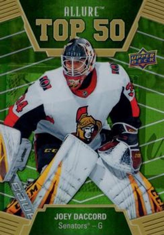 2019 Upper Deck Allure #T50-12 Top 50 Green /50