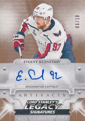 2019 Upper Deck Artifacts #LSLS-EK Lord Stanley's Legacy Signatures - Gold /10