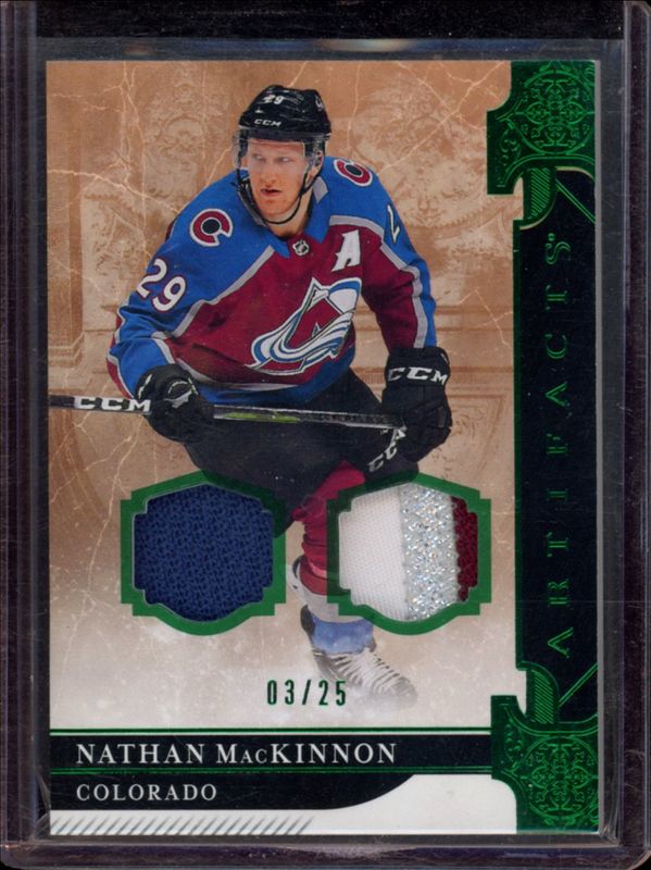 2019 Upper Deck Artifacts #133 Materials - Emerald /25