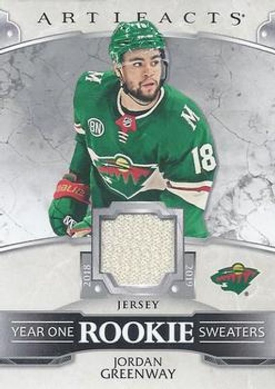 2019 Upper Deck Artifacts #RS-JG Year One Rookie Sweaters