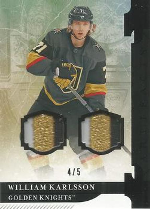 2019 Upper Deck Artifacts #65 Materials - Black /3