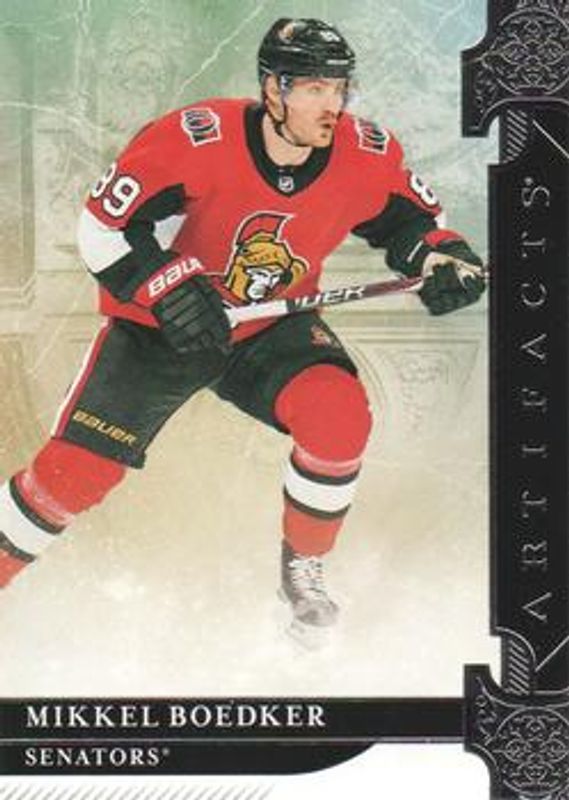 Mikkel Boedker 2019 Upper Deck Artifacts #71 Base /999 RAW