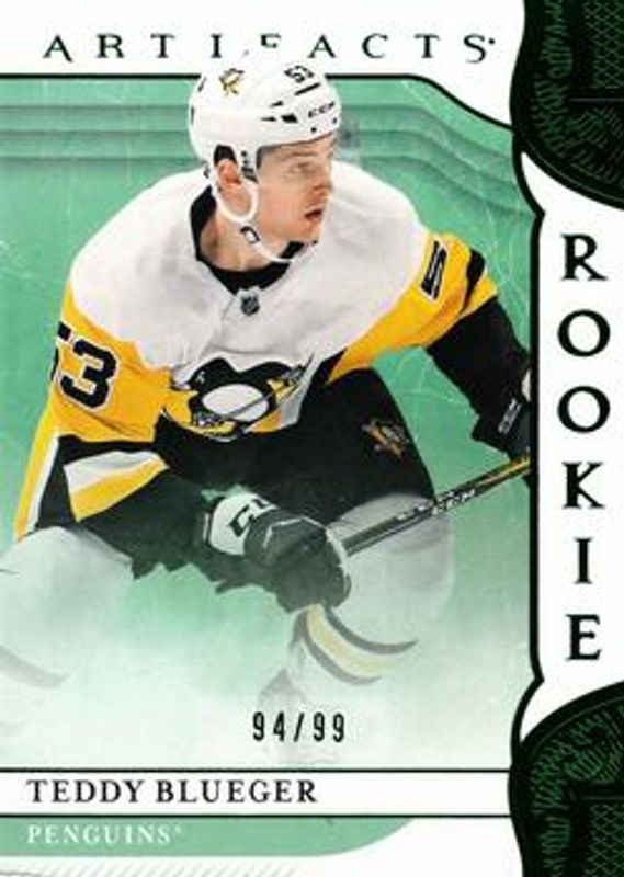 2019 Upper Deck Artifacts #179 Emerald /99