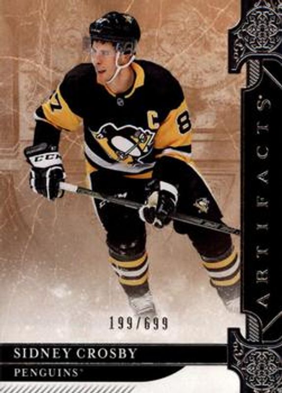 Sidney Crosby 2019 Upper Deck Artifacts #110 Base /999 RAW