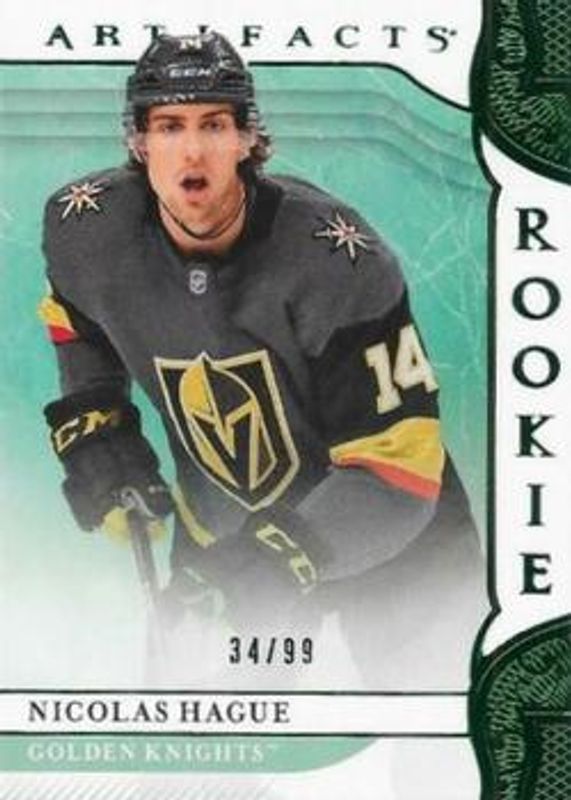 2019 Upper Deck Artifacts #RED214 Rookie Redemptions - Emerald /99