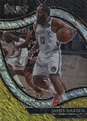 2020 Select #212 Courtside Black White Gold Shimmer /1