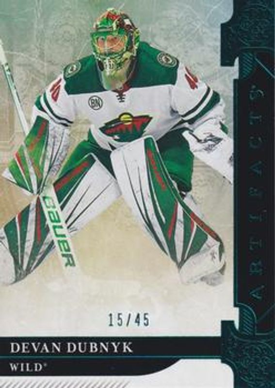 2019 Upper Deck Artifacts #91 Aqua /45