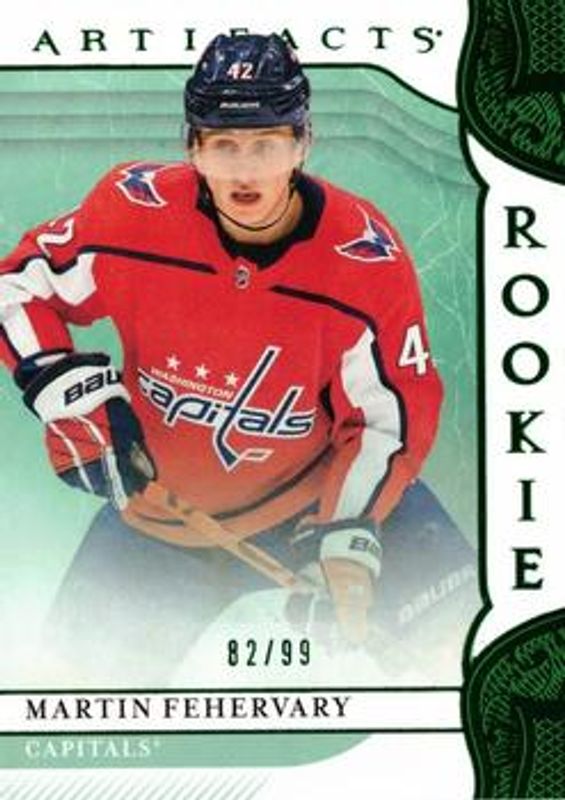 2019 Upper Deck Artifacts #RED210 Rookie Redemptions - Emerald /99