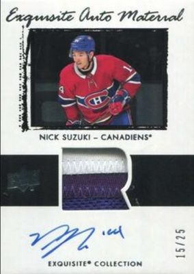 2019 Upper Deck Ice #03T-NS Exquisite Collection 2003 Rookie Auto Patch Tribute /25