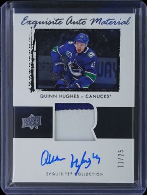 2019 Upper Deck Ice #03T-QH Exquisite Collection 2003 Rookie Auto Patch Tribute /25