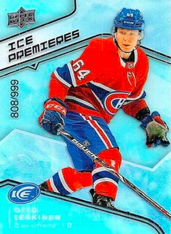 2019 Upper Deck Ice #63 Base /499