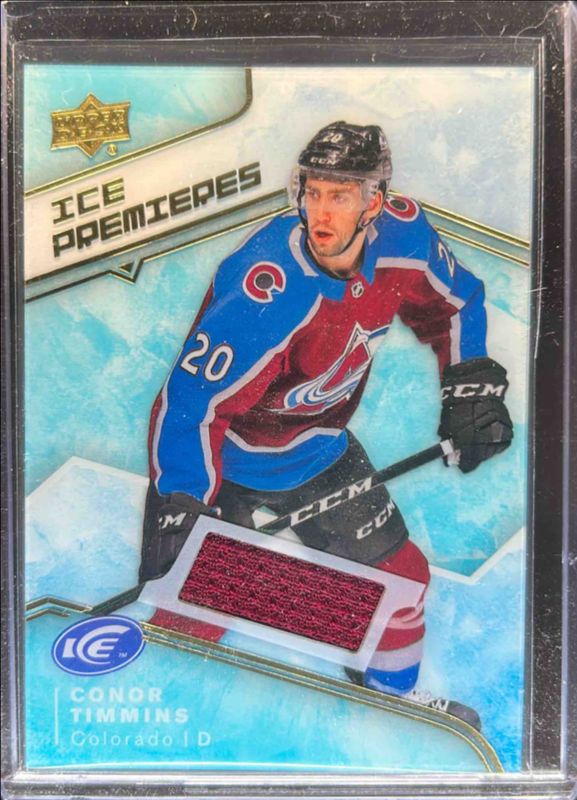 2019 Upper Deck Ice #IPJ-CT Ice Premieres - Jersey Relics