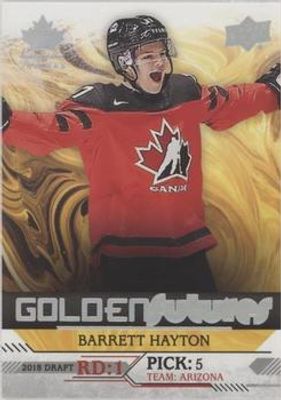 2019 Upper Deck Team Canada Juniors #GF-5 Golden Futures