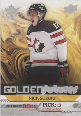 2019 Upper Deck Team Canada Juniors #GF-4 Golden Futures