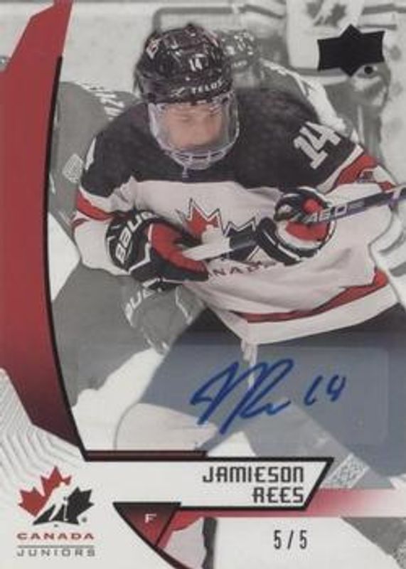 2019 Upper Deck Team Canada Juniors #68 Black Autographs /5