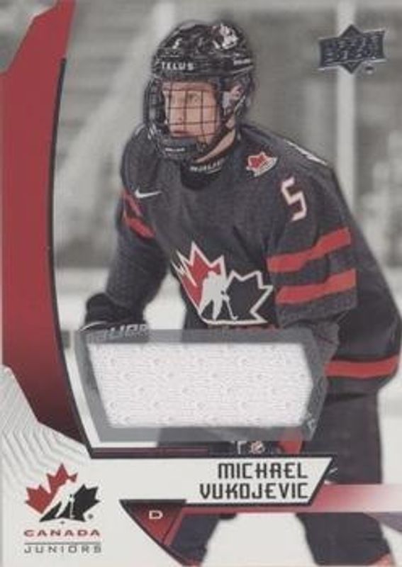 2019 Upper Deck Team Canada Juniors #16 Jersey Relics
