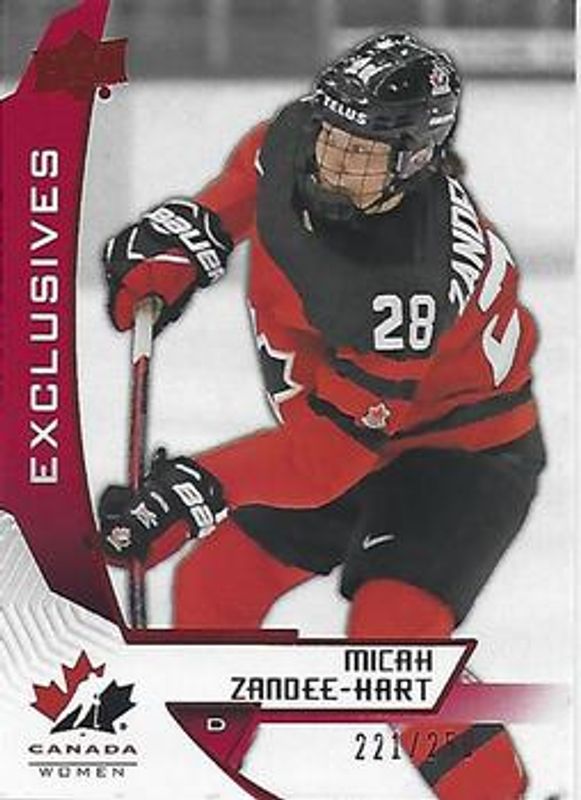 2019 Upper Deck Team Canada Juniors #59 Exclusives /150