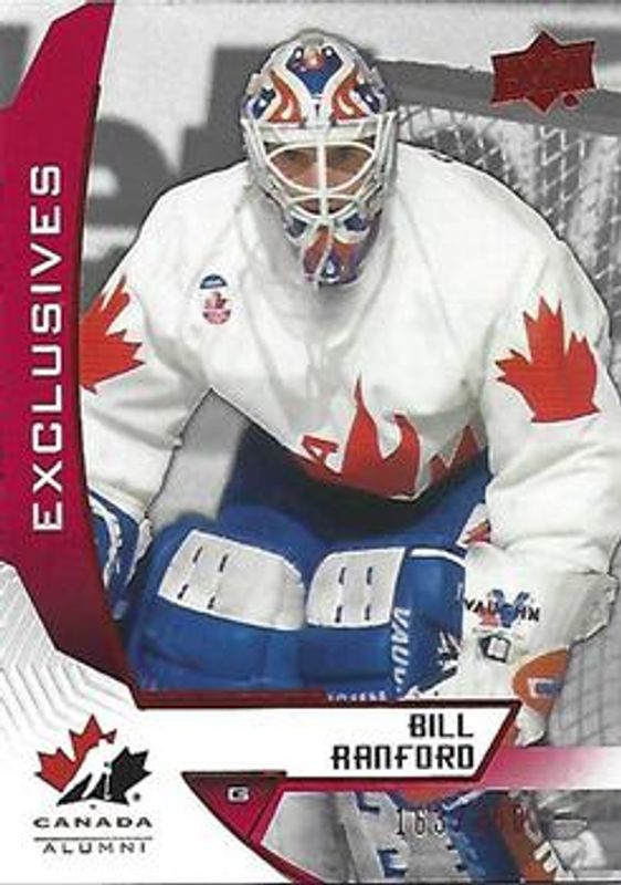 Bill Ranford 2019 Upper Deck Team Canada Juniors #86 Exclusives /150 RAW