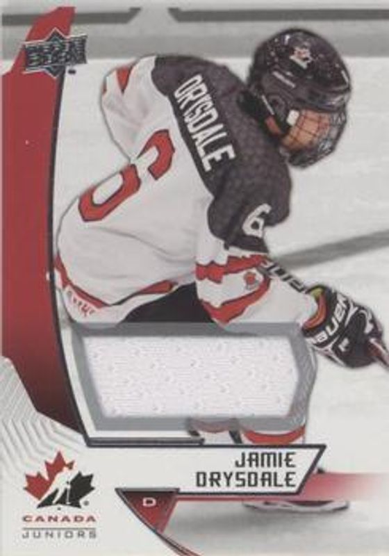 2019 Upper Deck Team Canada Juniors #80 Jersey Relics