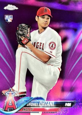 2018 Topps Chrome #150 Pink Refractor (Pitching)