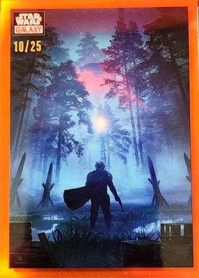 2023 Topps Chrome Star Wars Galaxy #45 Orange Refractor /25