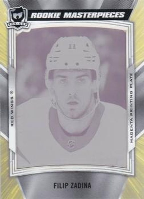 2019 Upper Deck The Cup #SPX-S-FZ SPx Shadow Box Rookies - Printing Plates Magenta /1