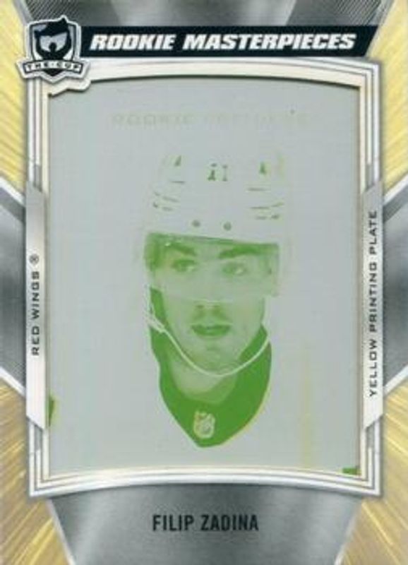 2019 Upper Deck The Cup #144 Rookie Plates Yellow /1