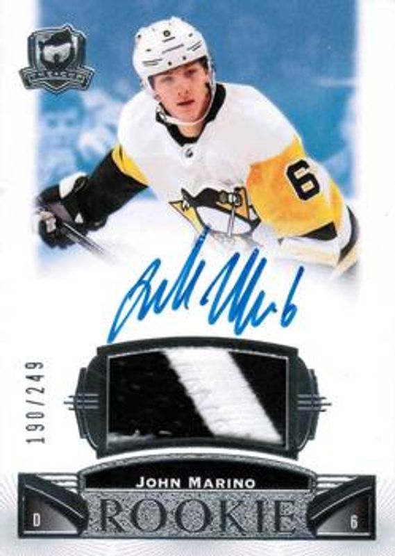 John Marino 2019 Upper Deck The Cup #125 Base /249 Rookie RAW