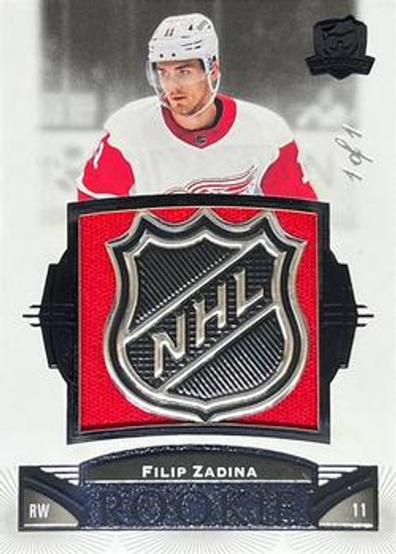 Filip Zadina 2019 Upper Deck The Cup #79 Black Foil Shield /1 Rookie RAW