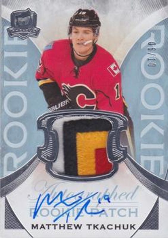 2019 Upper Deck The Cup #15T-MT Rookie Tribute Auto Patch 2015 /10