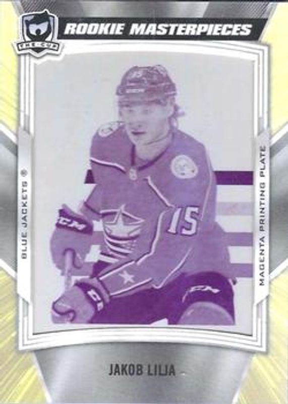 2019 Upper Deck The Cup #230 Rookie Plates Magenta /1