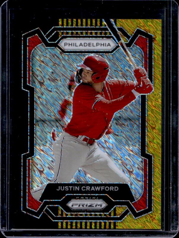 2024 Prizm #180 Black Gold Shimmer FOTL /3
