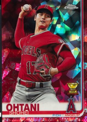 2019 Topps Chrome Sapphire Edition #600 Red /5 (Throwing)