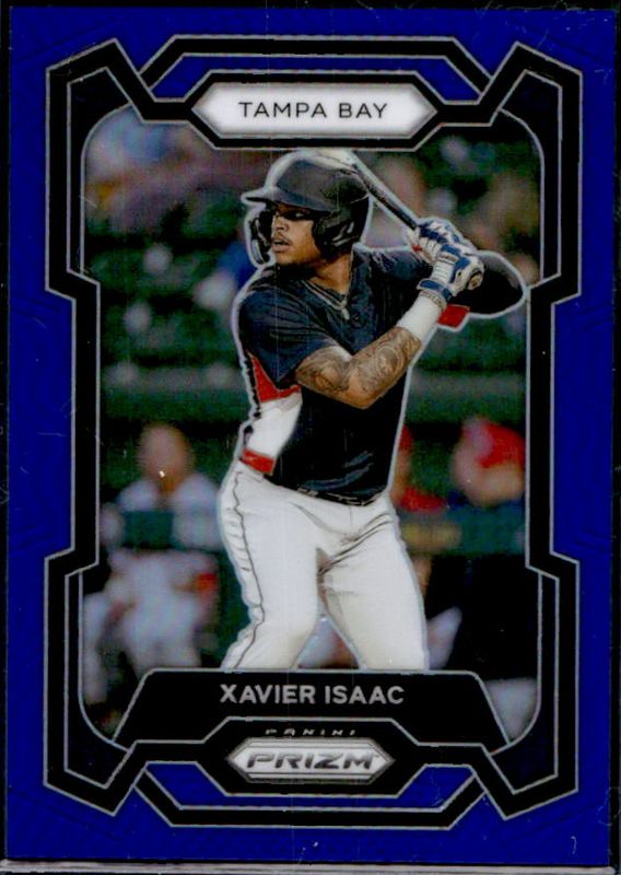 Xavier Isaac 2024 Prizm #275 Blue /199 RAW