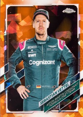 2021 Topps Chrome Formula 1 Sapphire Edition #7 Orange /25