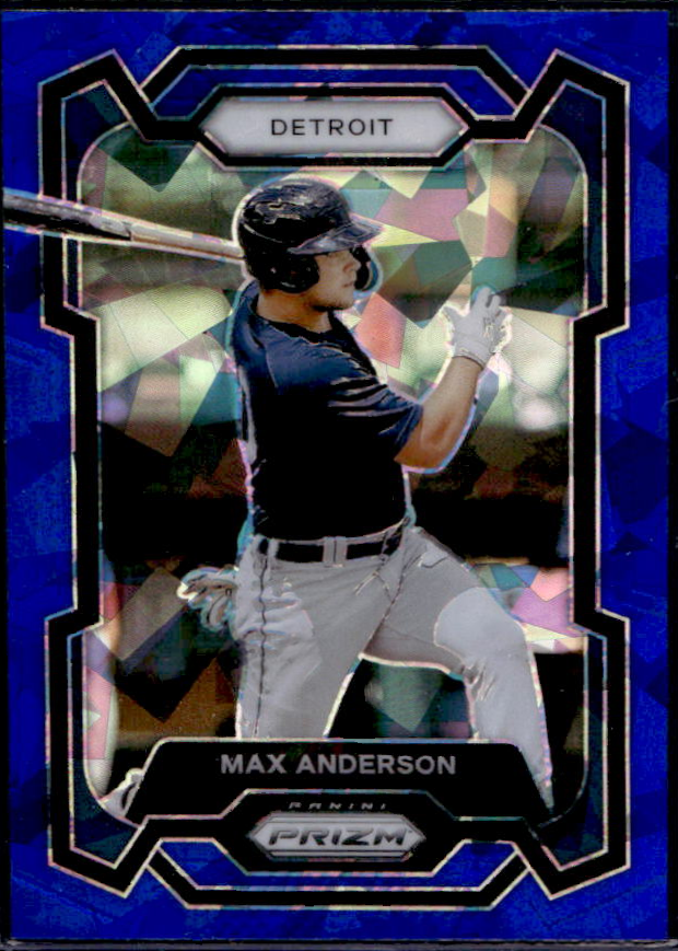 Max Anderson 2024 Prizm #98 Blue Ice Price Guide - Sports Card Investor