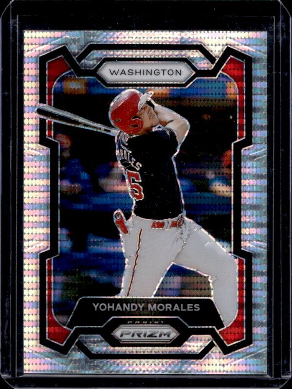 Yohandy Morales 2024 Prizm #208 Pulsar /499 RAW