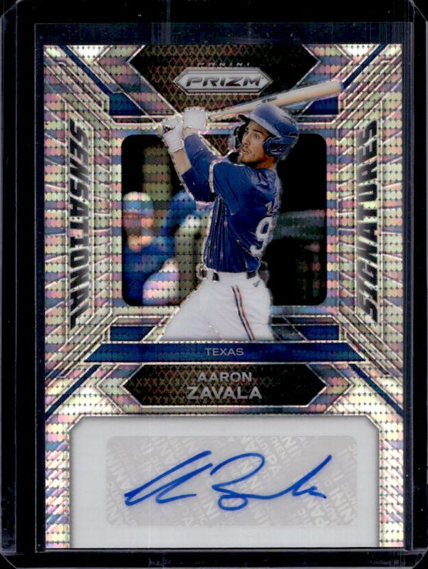2024 Prizm #SS-AZ Sensational Signatures - Pulsar /199