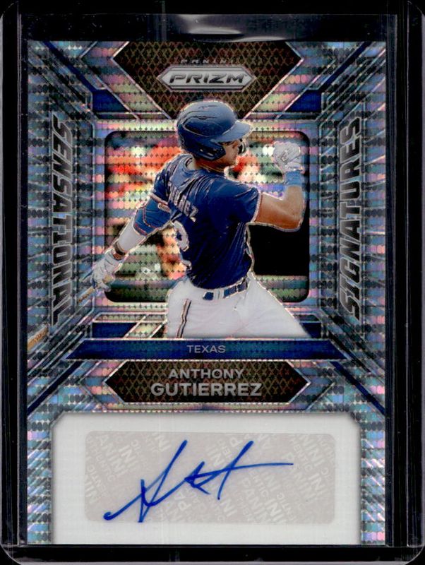 2024 Prizm #SS-AG Sensational Signatures - Pulsar /199
